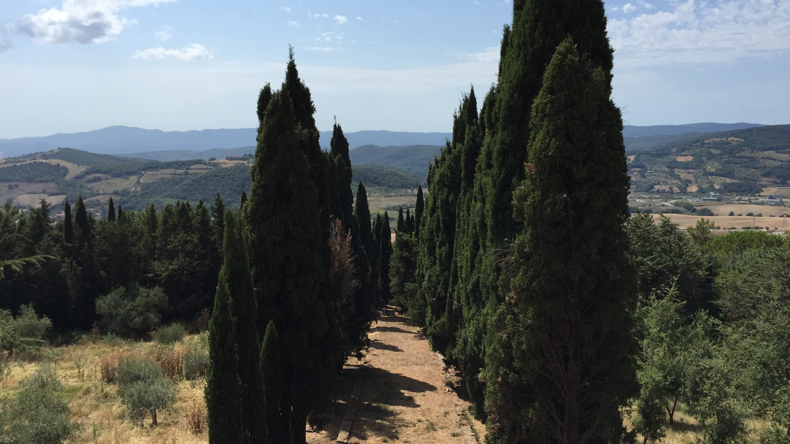 Panoramic view of Borgo Vecchienna